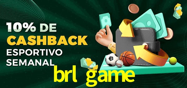 10% de bônus de cashback na brl game